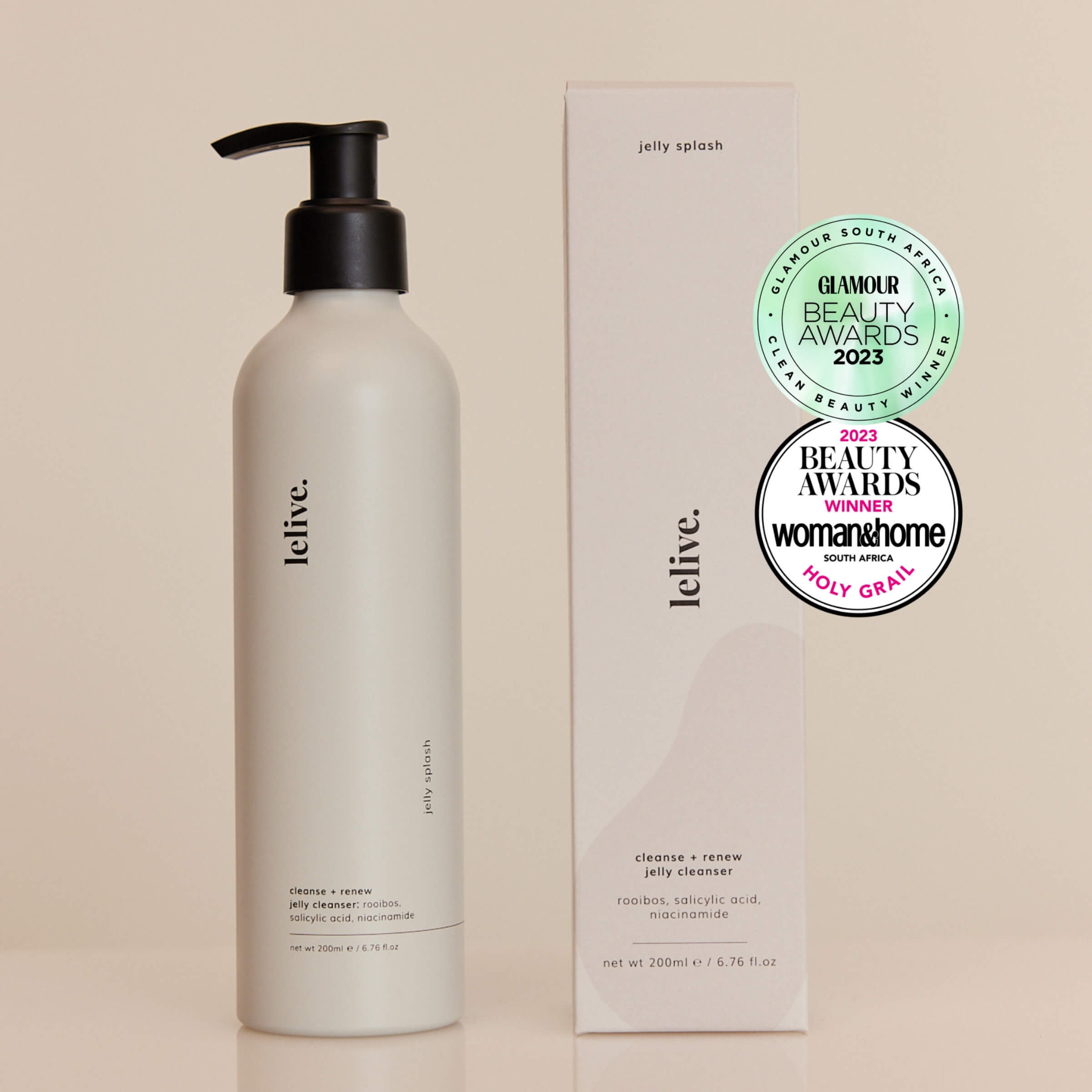 jelly splash | brighten + renew cleanser